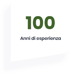 100 anni di esperienza